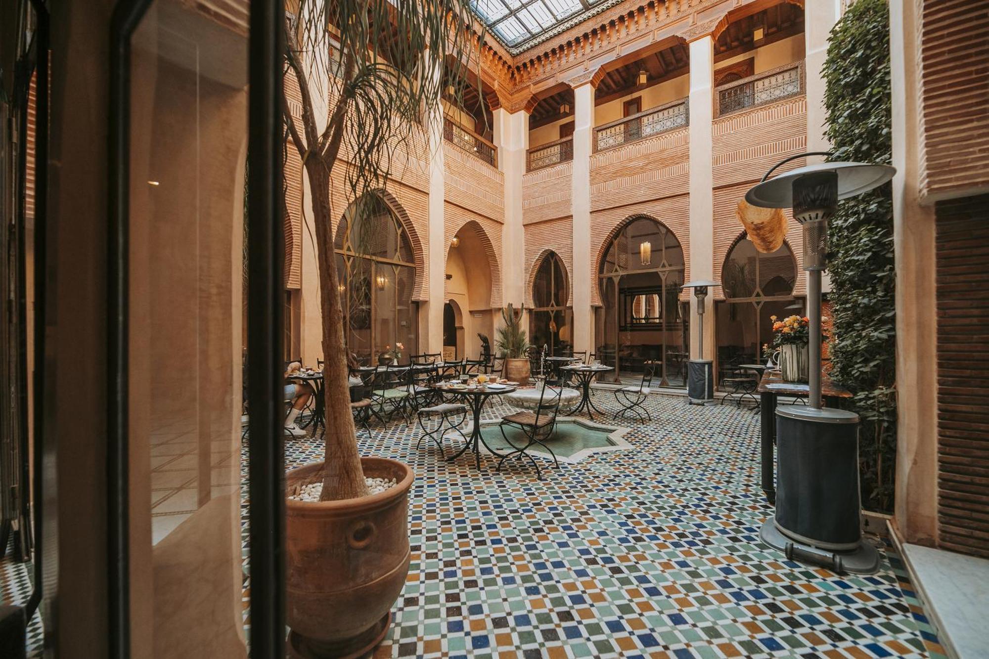 Riad Le Perroquet Bleu Suites & Spa Marakéš Exteriér fotografie