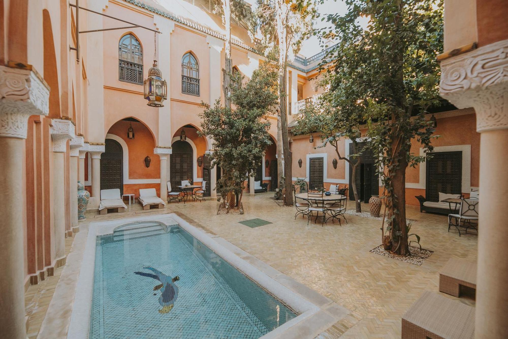 Riad Le Perroquet Bleu Suites & Spa Marakéš Exteriér fotografie