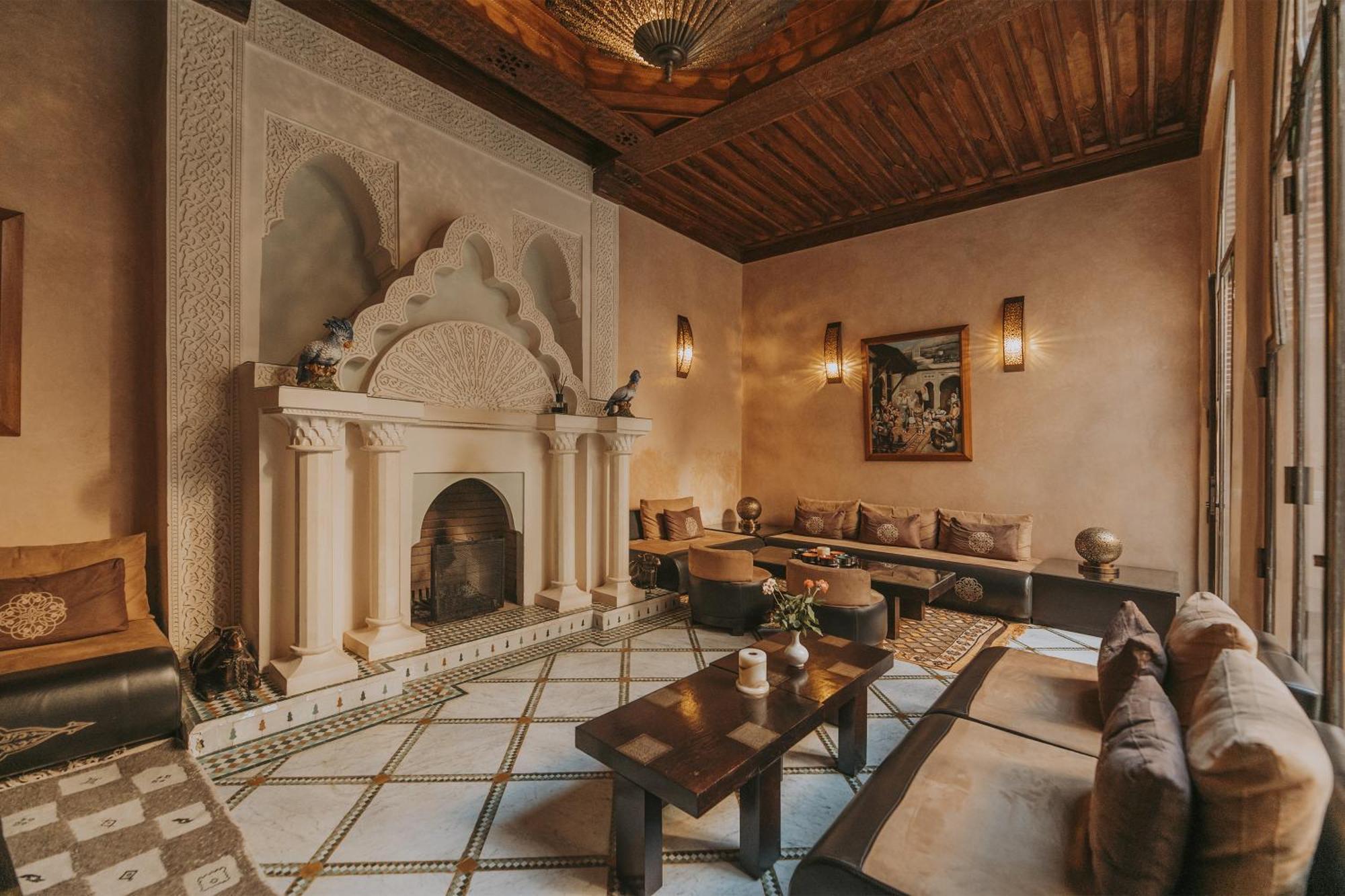 Riad Le Perroquet Bleu Suites & Spa Marakéš Exteriér fotografie