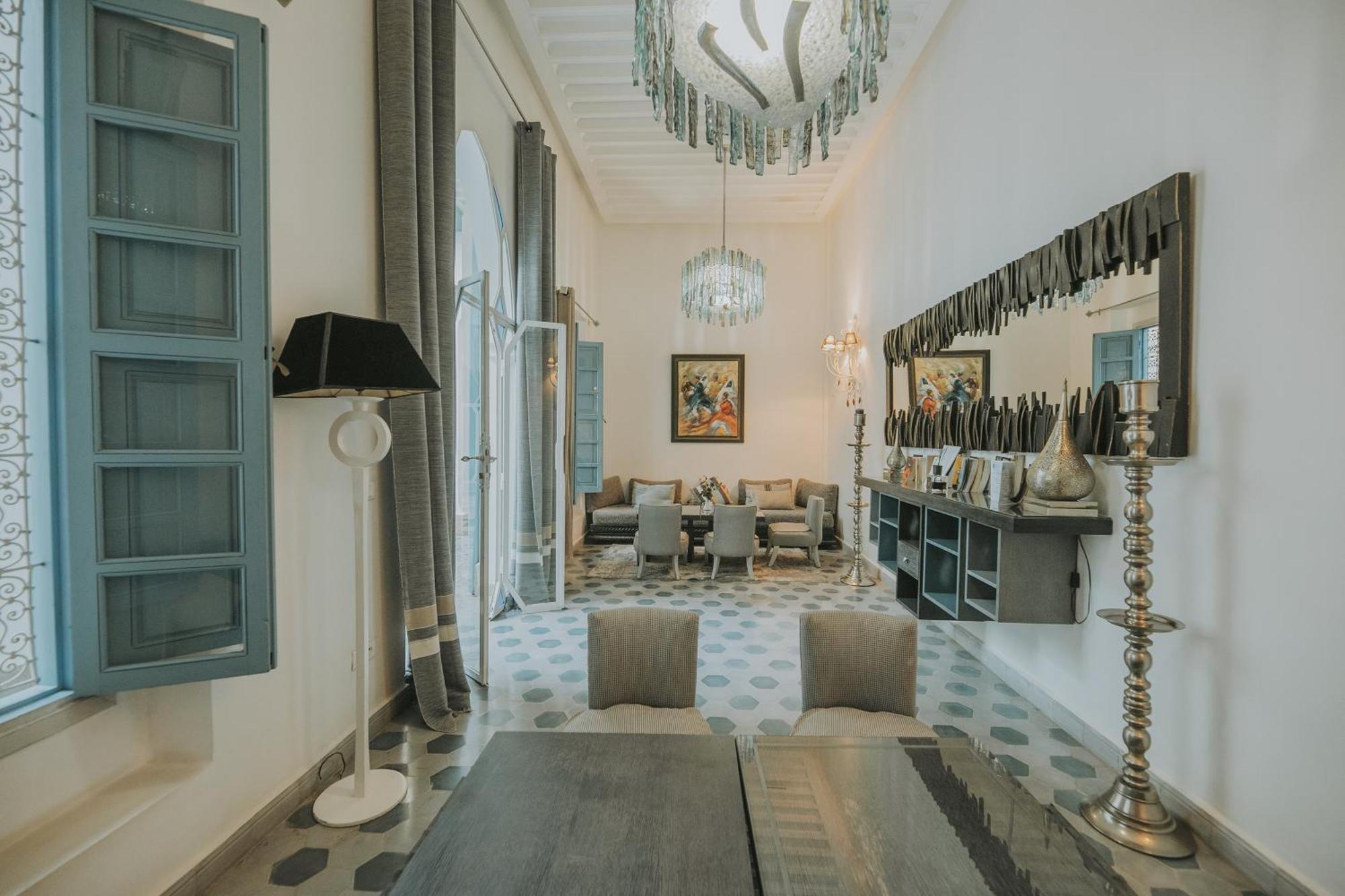 Riad Le Perroquet Bleu Suites & Spa Marakéš Exteriér fotografie