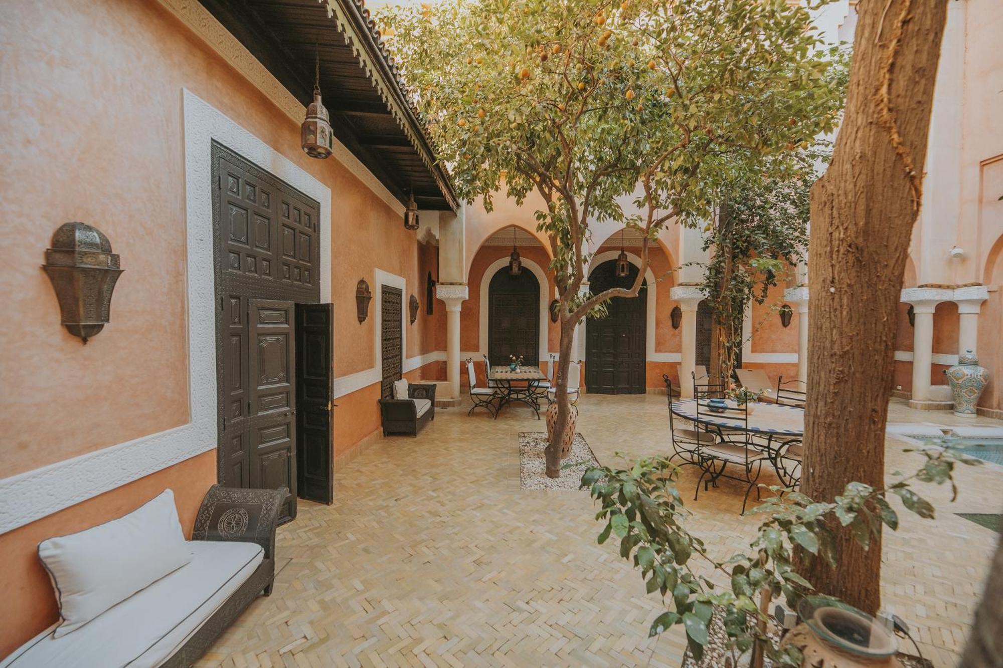 Riad Le Perroquet Bleu Suites & Spa Marakéš Exteriér fotografie