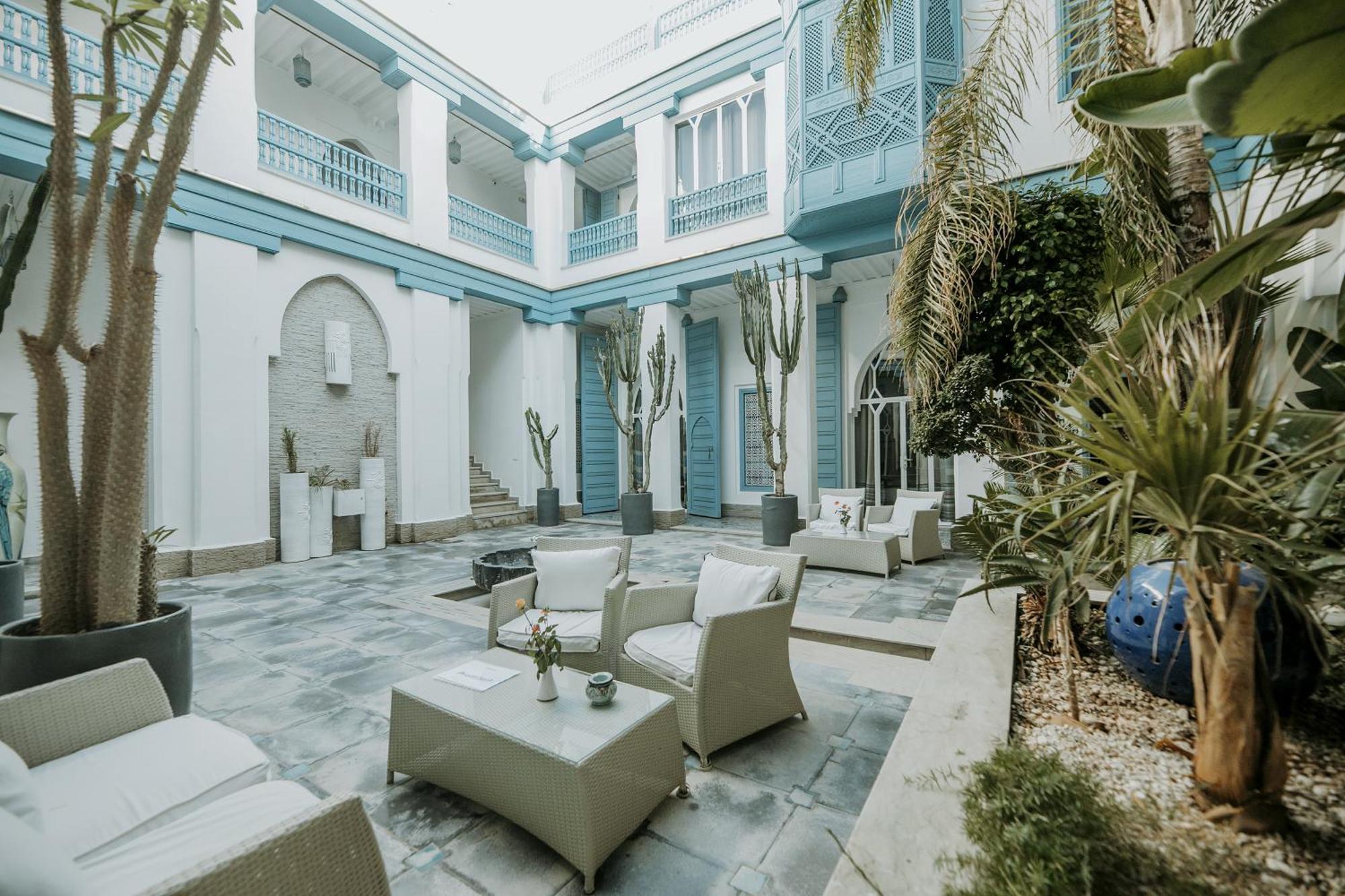 Riad Le Perroquet Bleu Suites & Spa Marakéš Exteriér fotografie